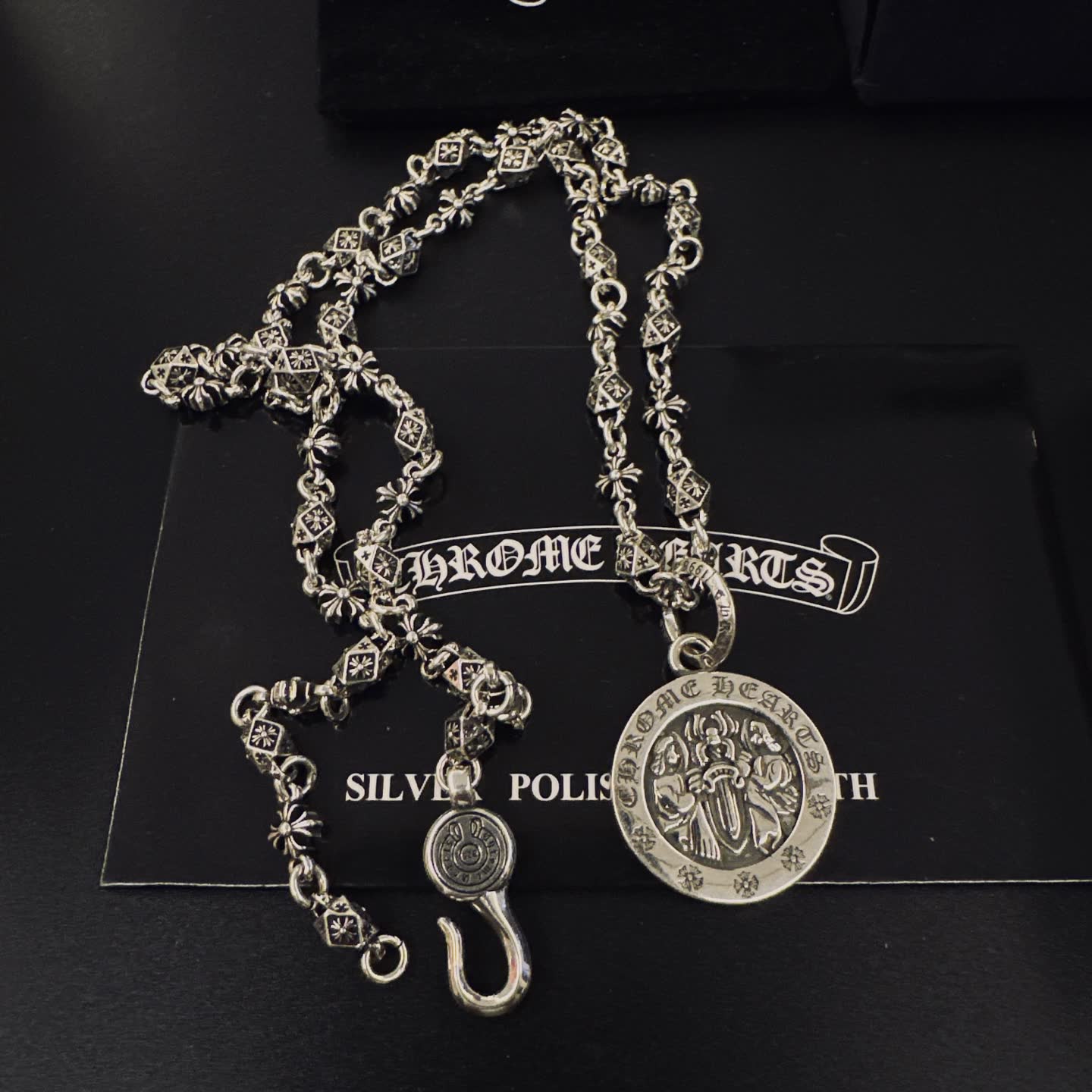 Chrome Hearts Silver Chain with Pendant